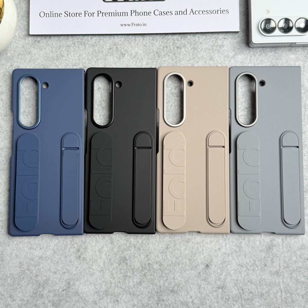 Samsung Galaxy Z Fold 5 High Quality Fashion Wristband Stand Phone Case
