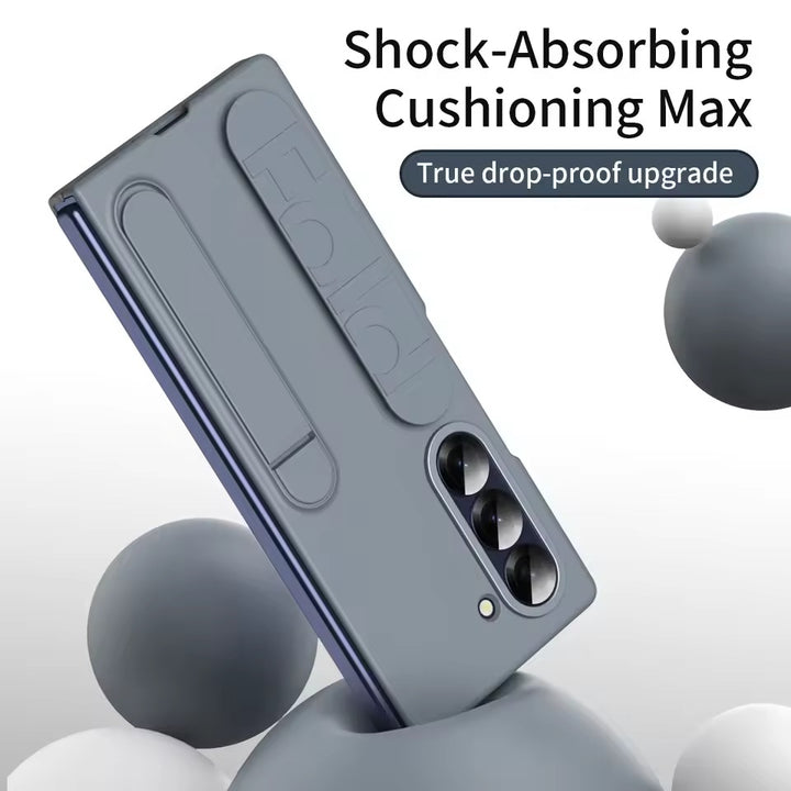 Samsung Galaxy Z Fold 5 High Quality Fashion Wristband Stand Phone Case