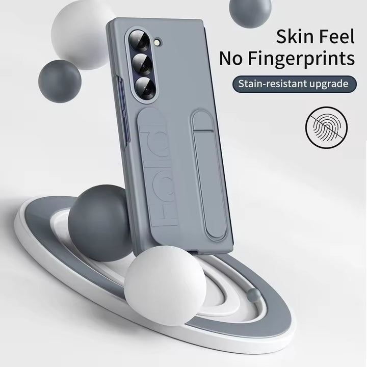 Samsung Galaxy Z Fold 5 High Quality Fashion Wristband Stand Phone Case