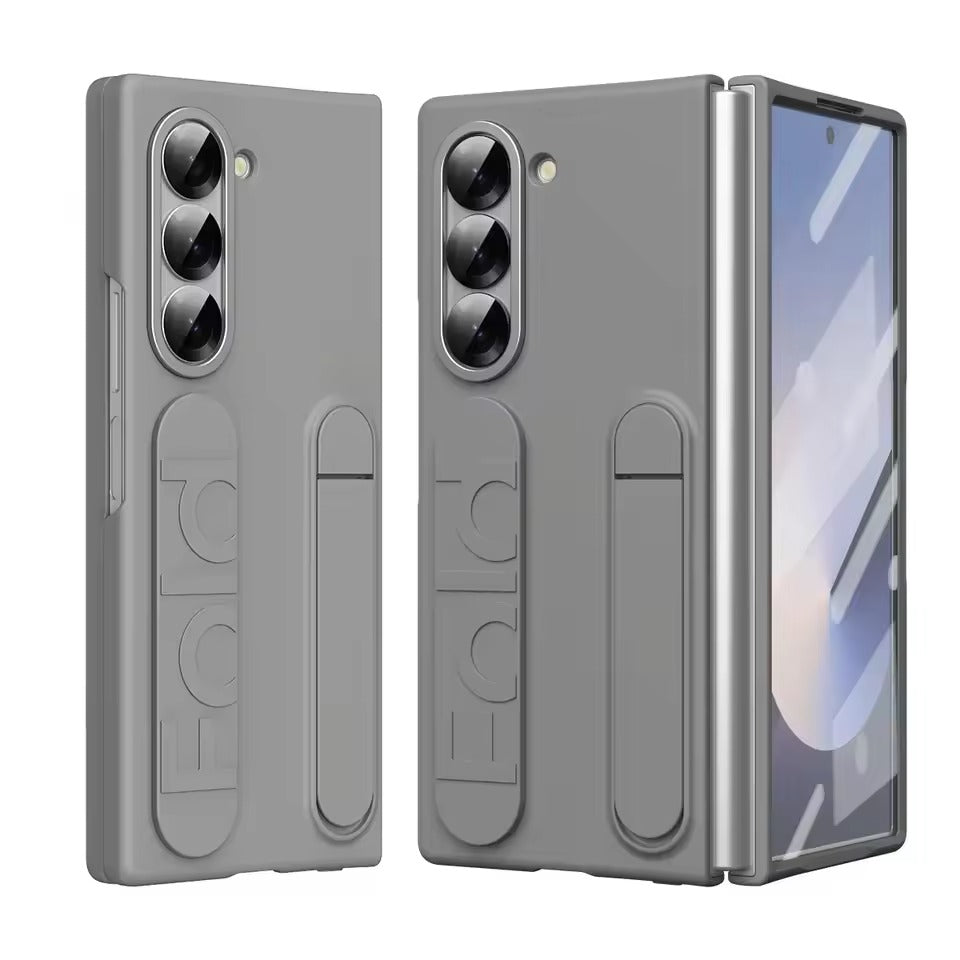 Samsung Galaxy Z Fold 5 High Quality Fashion Wristband Stand Phone Case
