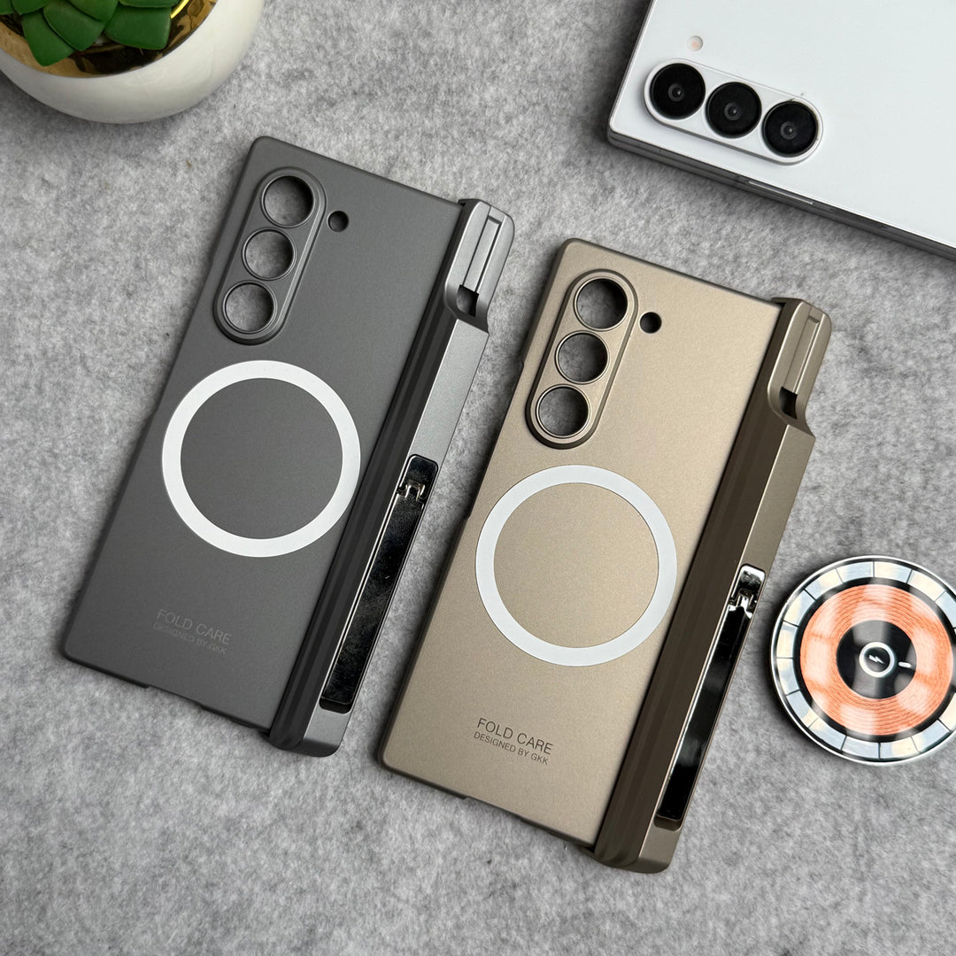 Samsung Galaxy Z Fold 6 GKK MagSafe Magnetic Hinge Front Glass Protective Cover