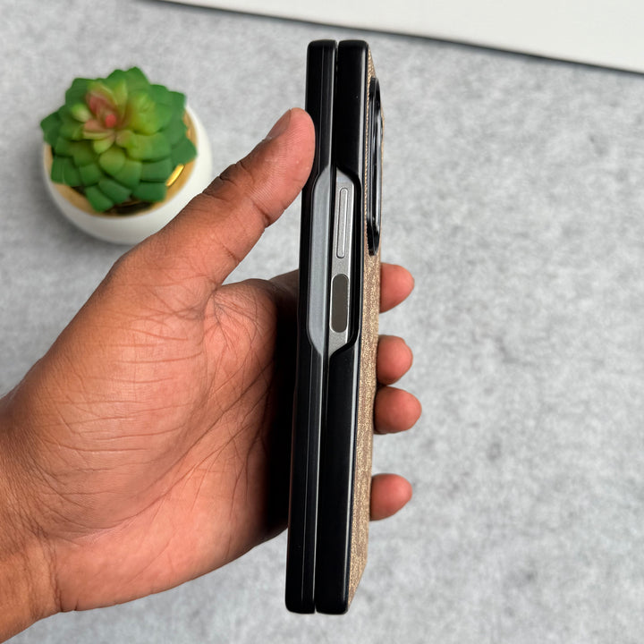 Samsung Galaxy Z Fold 6 Luxury CC Brand PU Leather Design Case Cover