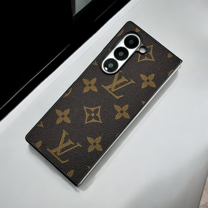 Samsung Galaxy Z Fold 6 Luxury Leather Case Cover