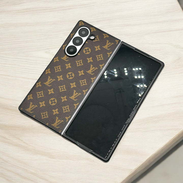 Samsung Galaxy Z Fold 6 Luxury Leather Case Cover