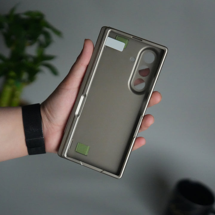 Samsung Galaxy Z Fold 7 Band Case | Slim Protective Hinge Cover with Hand Strap | Premium Kickstand Case