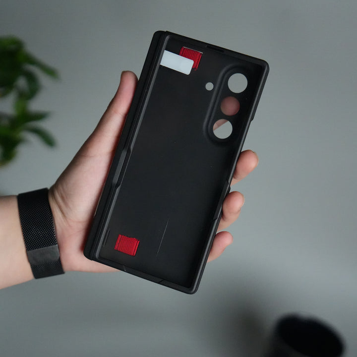 Samsung Galaxy Z Fold 7 Band Case | Slim Protective Hinge Cover with Hand Strap | Premium Kickstand Case