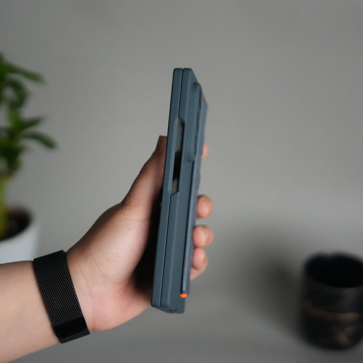 Samsung Galaxy Z Fold 7 Band Case | Slim Protective Hinge Cover with Hand Strap | Premium Kickstand Case