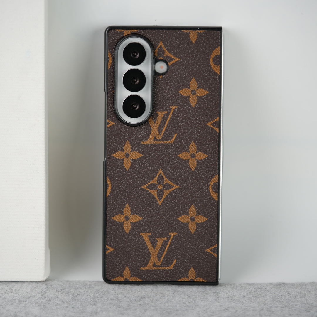 Samsung Galaxy Z Fold 7 Luxury Leather Case Cover