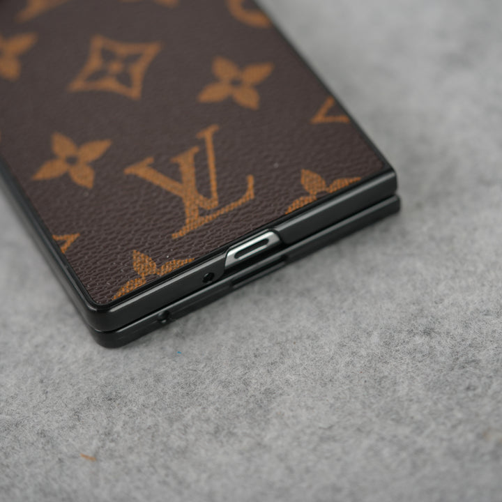 Samsung Galaxy Z Fold 7 Luxury Leather Case Cover