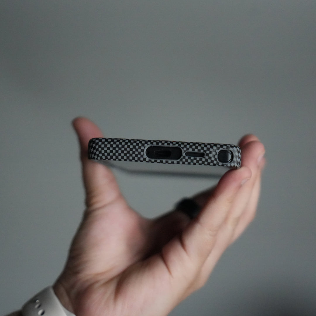 Samsung S24 Ultra Premium Pattern Back Case with Metal Kickstand | Slim Shockproof Protective Cover