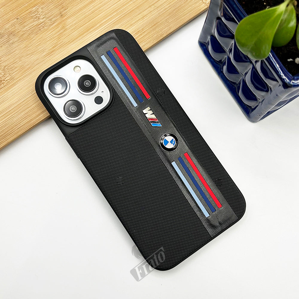iPhone Luxury Car Performance Plus Logo Cover Dotted Design