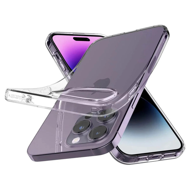 iPhone 15 Series Crystal Clear Transparent Silicone Case Cover