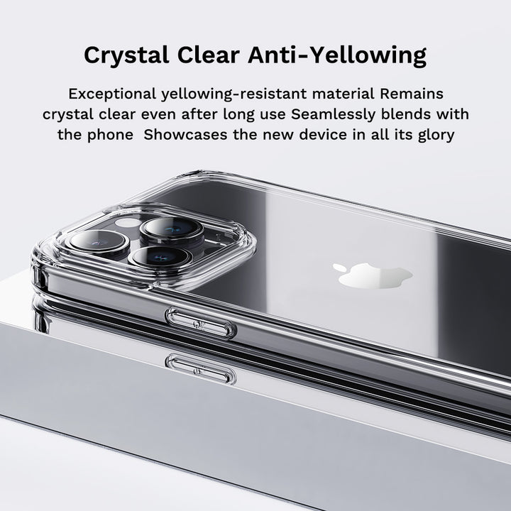 iPhone Crystal Clear Transparent Soft Silicone Case Cover