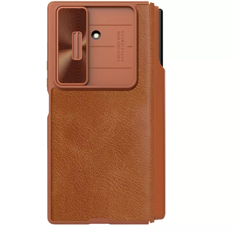 Samsung Galaxy Z Fold7 (Fold 7 5G) Nillkin Qin Pro Leather case for S-PEN version