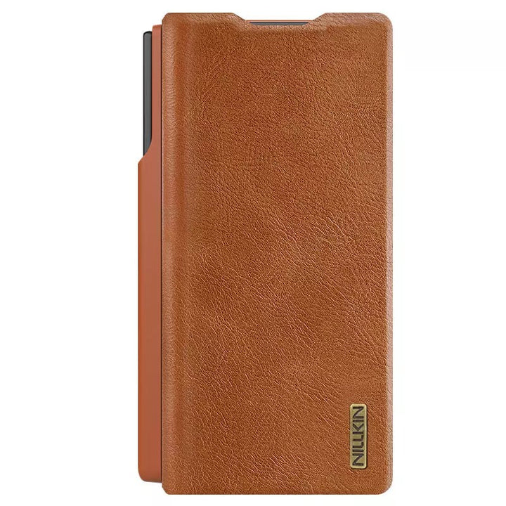 Samsung Galaxy Z Fold7 (Fold 7 5G) Nillkin Qin Pro Leather case for S-PEN version