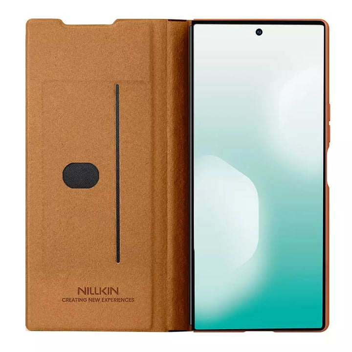 Samsung Galaxy Z Fold7 (Fold 7 5G) Nillkin Qin Pro Leather case for S-PEN version