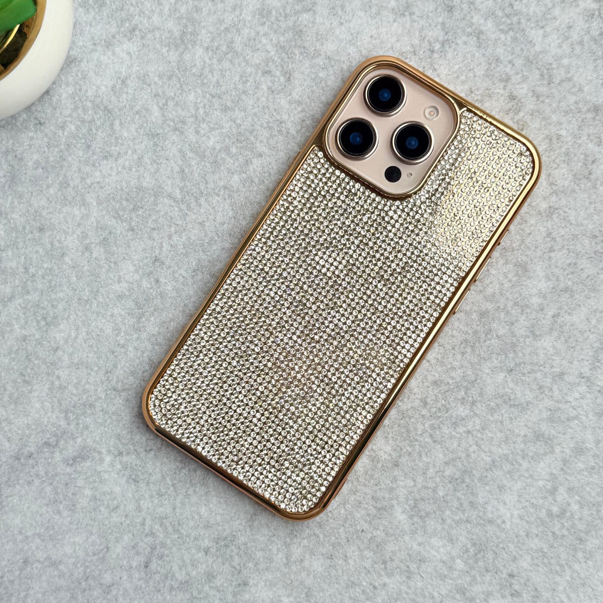 iPhone 16 Series Luxury Diamond Stone Phone Case Cover – FRATO