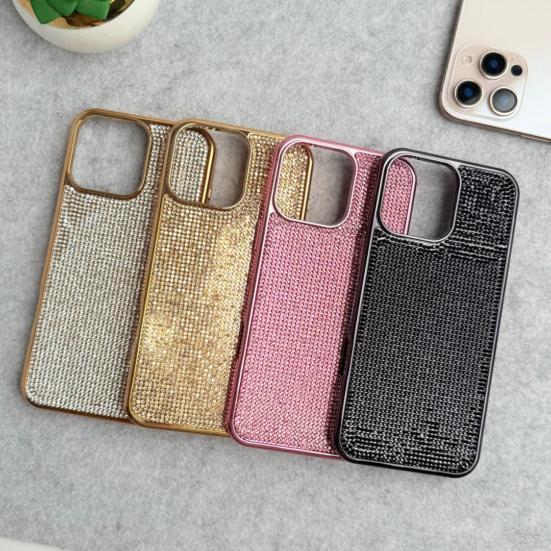 FRATO 16 iPhone 16 Series Luxury Diamond Stone Phone Case Cover
