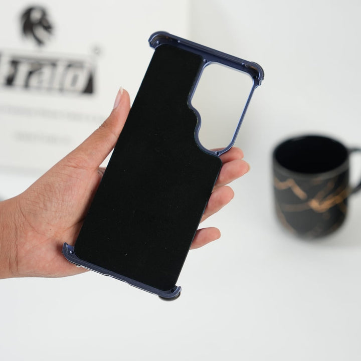 FRATO Aeroflex Metal Galaxy S26 Ultra Premium Aramid Fiber Texture Frameless Metal Kickstand Case
