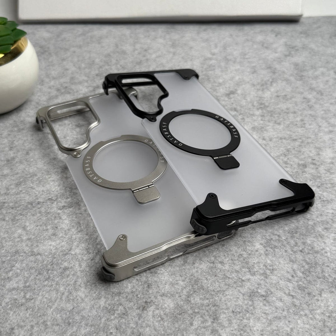 FRATO Aeroflex Metal Samsung Galaxy Ultra Series Frosted Frameless Metal Kickstand Case