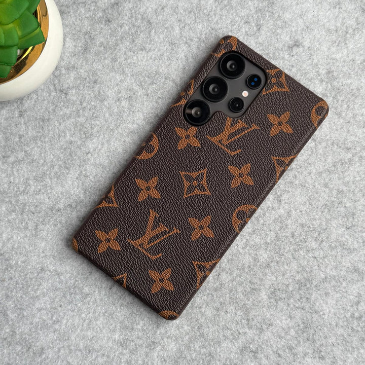 FRATO Designer S25U Samsung Galaxy S25 Ultra Luxury Full PU Leather Designer Case Cover