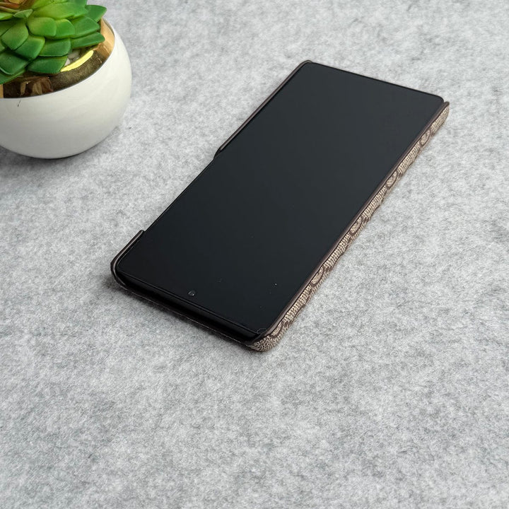 FRATO Designer S25U Samsung Galaxy S25 Ultra Luxury GG Pattern PU Leather Cover