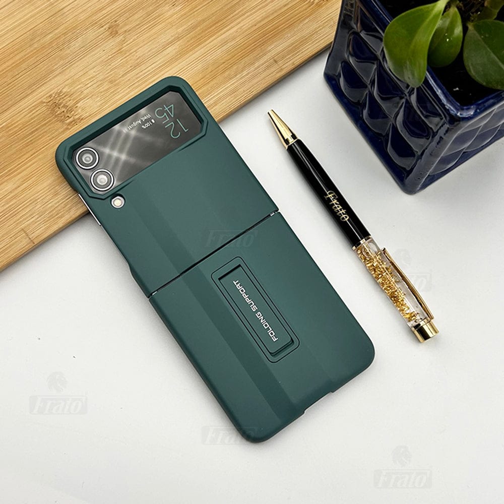 FRATO Flip 4 Collection Green Samsung Galaxy Z Flip 4 Armor Style Case Cover