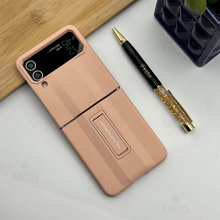 FRATO Flip 4 Collection Peach Samsung Galaxy Z Flip 4 Armor Style Case Cover