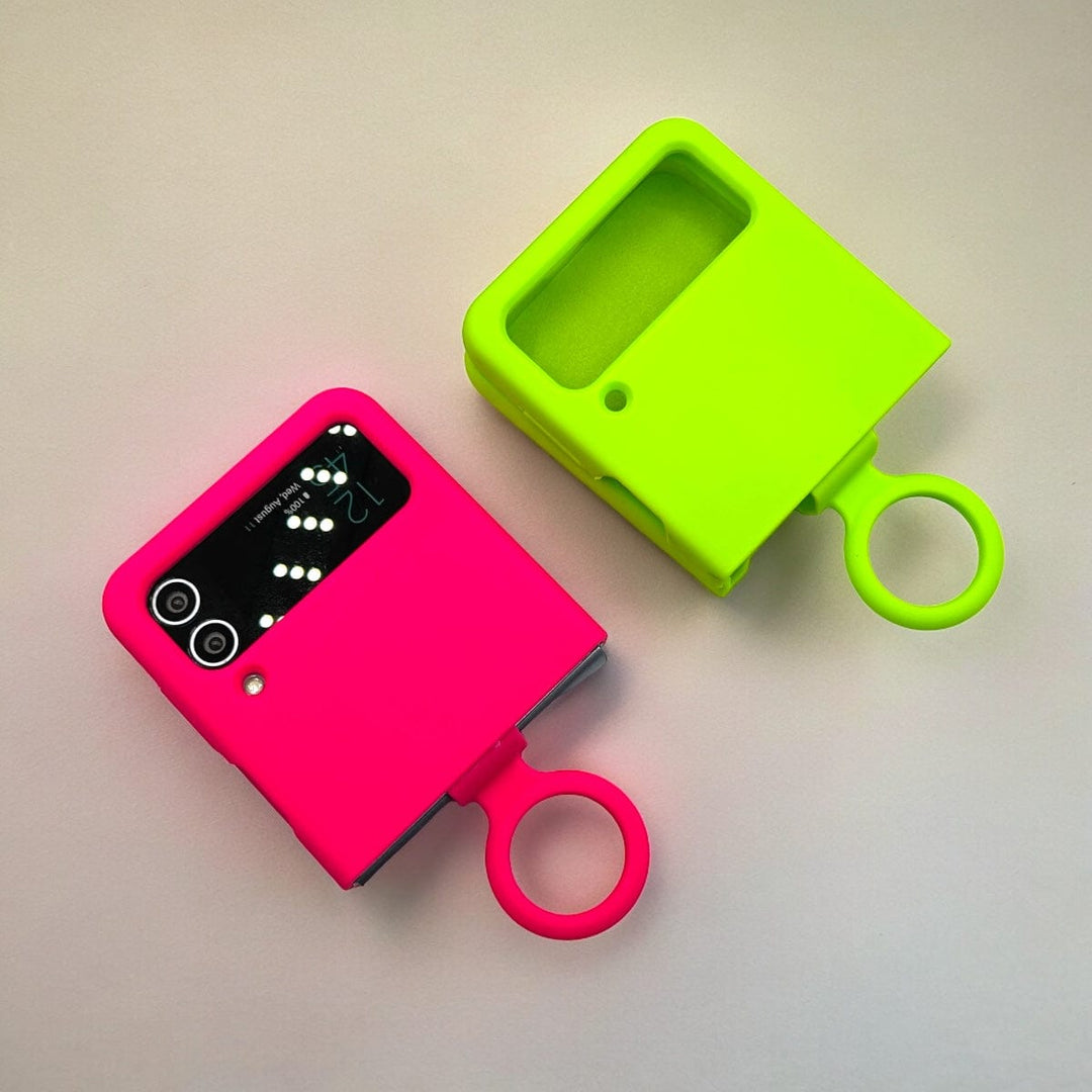 FRATO Flip 4 Collection Samsung Galaxy Z Flip 4 Neon Series Silicone Case Cover