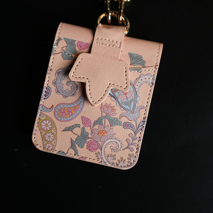 FRATO Flip 5 Collection Floral Stitched Leather-Style Case for Galaxy Z Flip 5 | Detachable Chain Strap