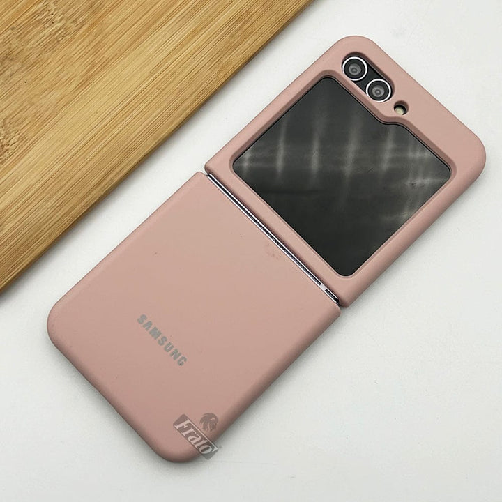 FRATO Flip 5 Collection Peach Samsung Galaxy Z Flip 5 Liquid Silicone Case Cover
