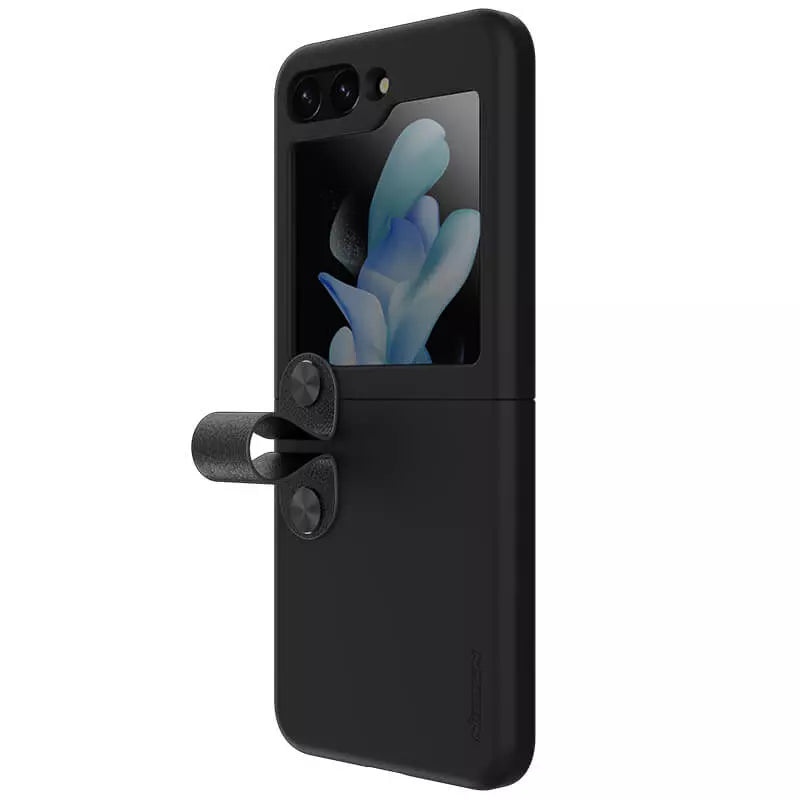 FRATO Flip 5 Collection Samsung Galaxy Z Flip 5 Nillkin Finger Strap Liquid Silicone Case Cover
