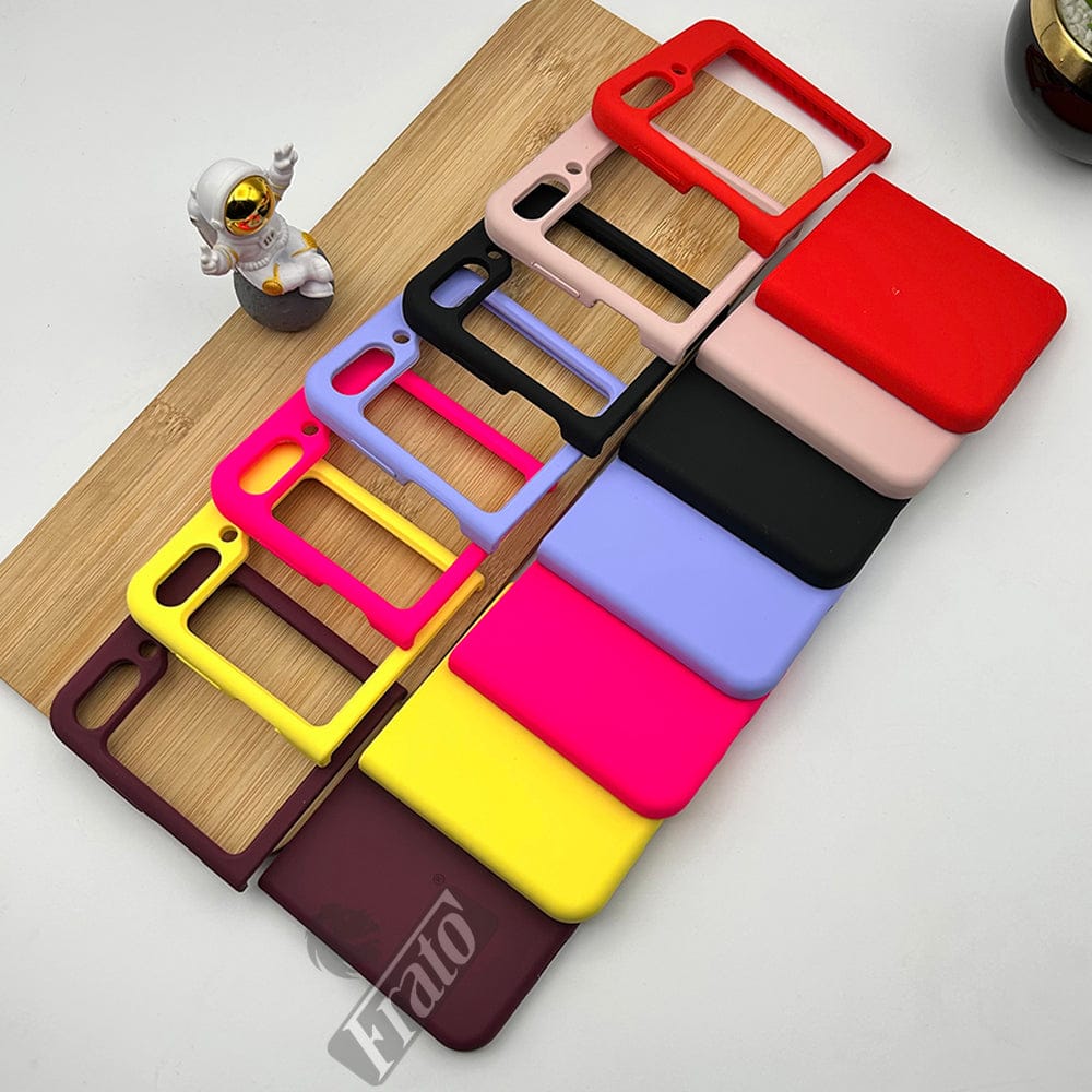 FRATO Flip 5 Collection Samsung Galaxy Z Flip 5 Silk Feel Silicone Case Cover