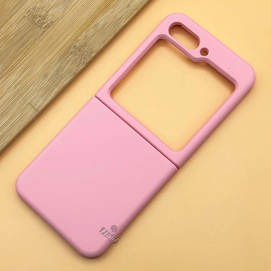 FRATO Flip 5 Collection Samsung Galaxy Z Flip 5 Soft Silicone Case Cover - (BabyPink)