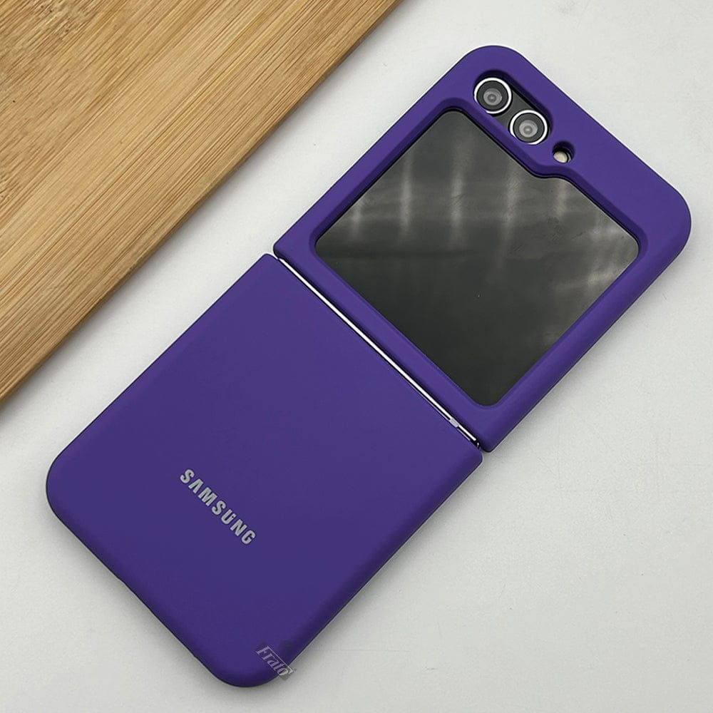 FRATO Flip 5 Collection Violet Samsung Galaxy Z Flip 5 Liquid Silicone Case Cover