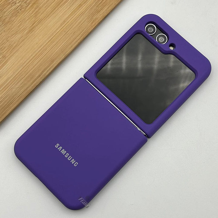 FRATO Flip 5 Collection Violet Samsung Galaxy Z Flip 5 Liquid Silicone Case Cover