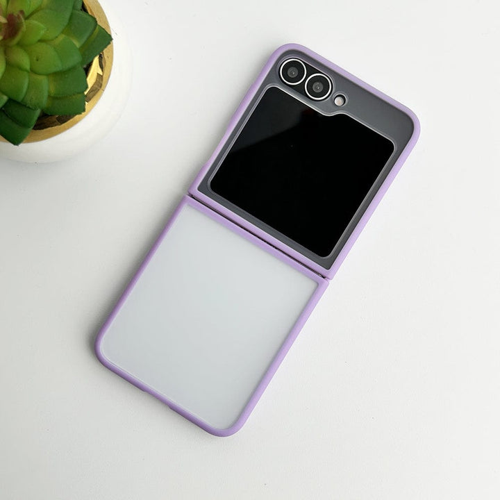 FRATO Flip 6 Collection Samsung Galaxy Z Flip 6 Frosted Smoke Case