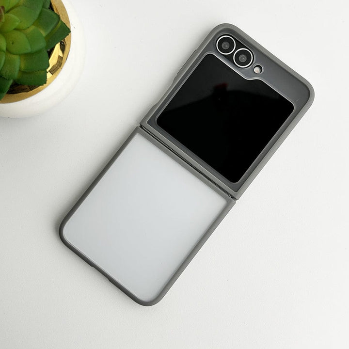 FRATO Flip 6 Collection Samsung Galaxy Z Flip 6 Frosted Smoke Case