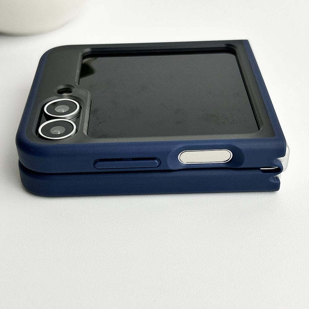 FRATO Flip 6 Collection Samsung Galaxy Z Flip 6 Frosted Smoke Case With Magnetic Charging Ring