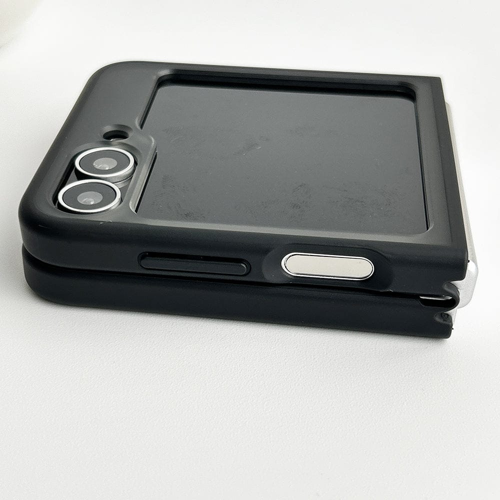 FRATO Flip 6 Collection Samsung Galaxy Z Flip 6 Frosted Smoke Case With Magnetic Charging Ring