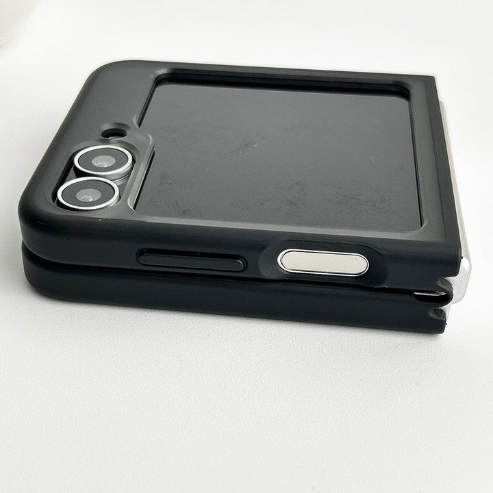 FRATO Flip 6 Collection Samsung Galaxy Z Flip 6 Frosted Smoke Case With Magnetic Charging Ring