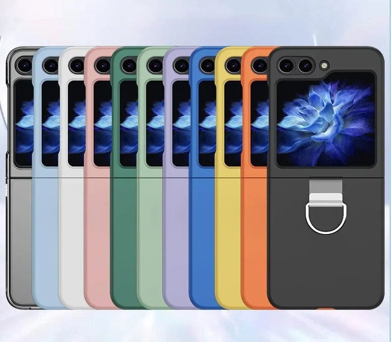 FRATO Flip 6 Collection Samsung Galaxy Z Flip 6 Hard shell Soft Feel Ring Holder Case