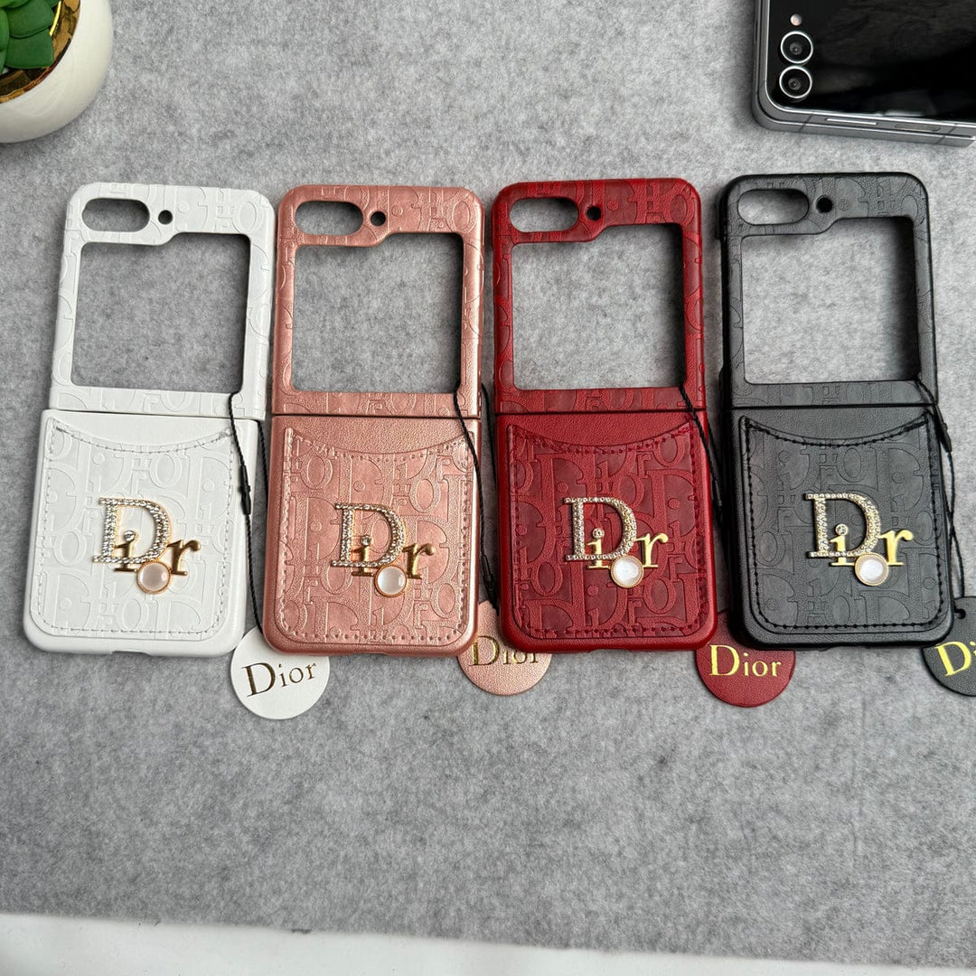 FRATO Flip 6 Collection Samsung Galaxy Z Flip 6 Luxury DR Brand PU Leather Design Case Cover