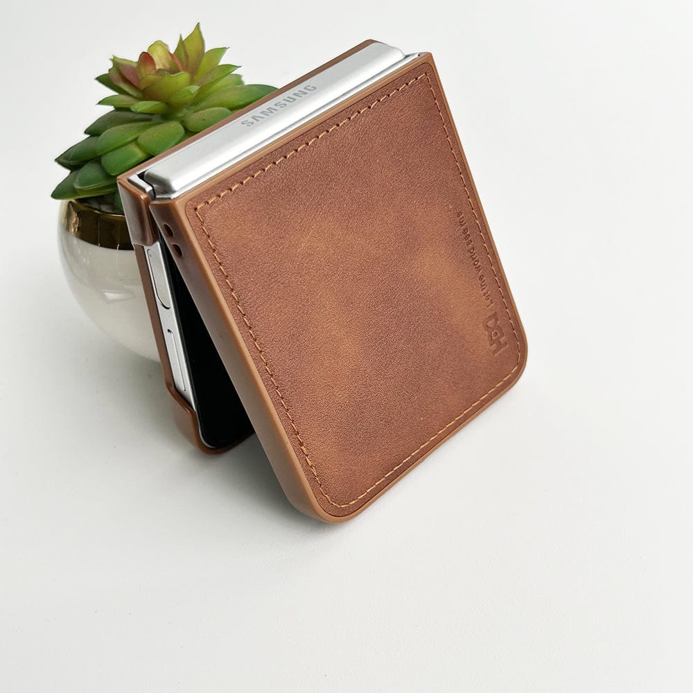 FRATO Flip 6 Collection Samsung Galaxy Z Flip 6 PU Leather Case Cover