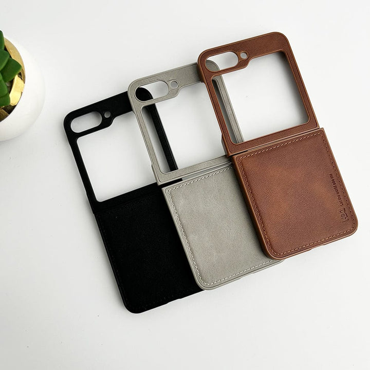 FRATO Flip 6 Collection Samsung Galaxy Z Flip 6 PU Leather Case Cover