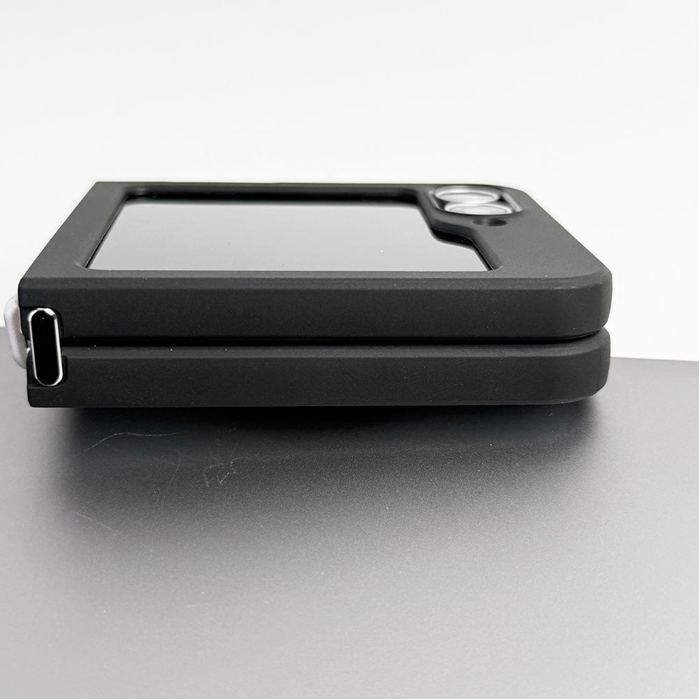 FRATO Flip 6 Collection Samsung Galaxy Z Flip 6 Transparent Acrylic Side Bumper Cover