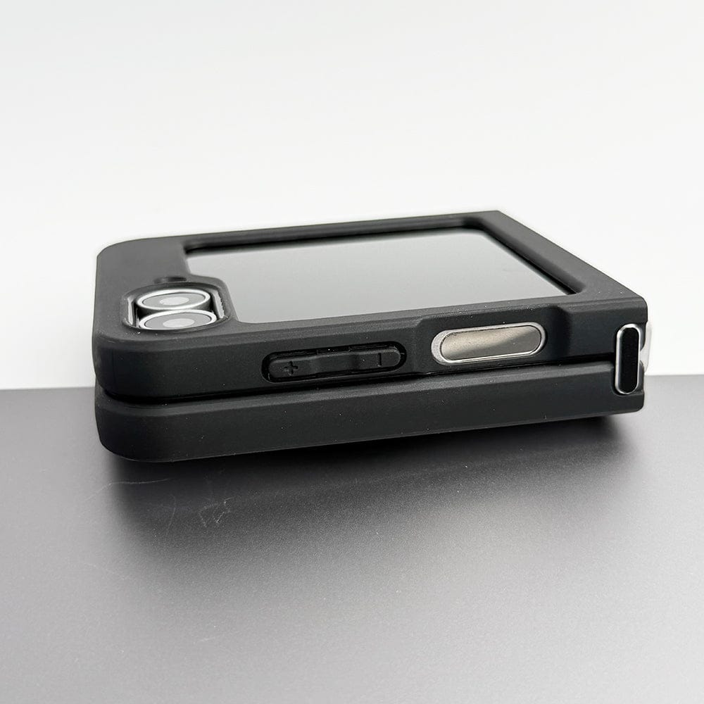 FRATO Flip 6 Collection Samsung Galaxy Z Flip 6 Transparent Acrylic Side Bumper Cover