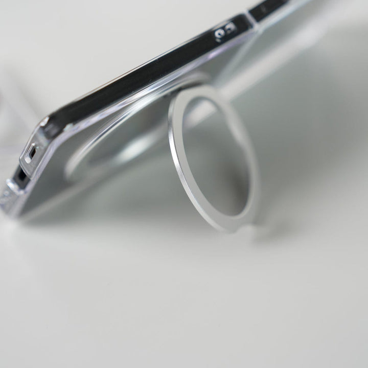 FRATO Flip 7 Collections Samsung Galaxy Z Flip 7 Crystal Clear Case with 360° Rotating Stand &amp; Front Glass Protection