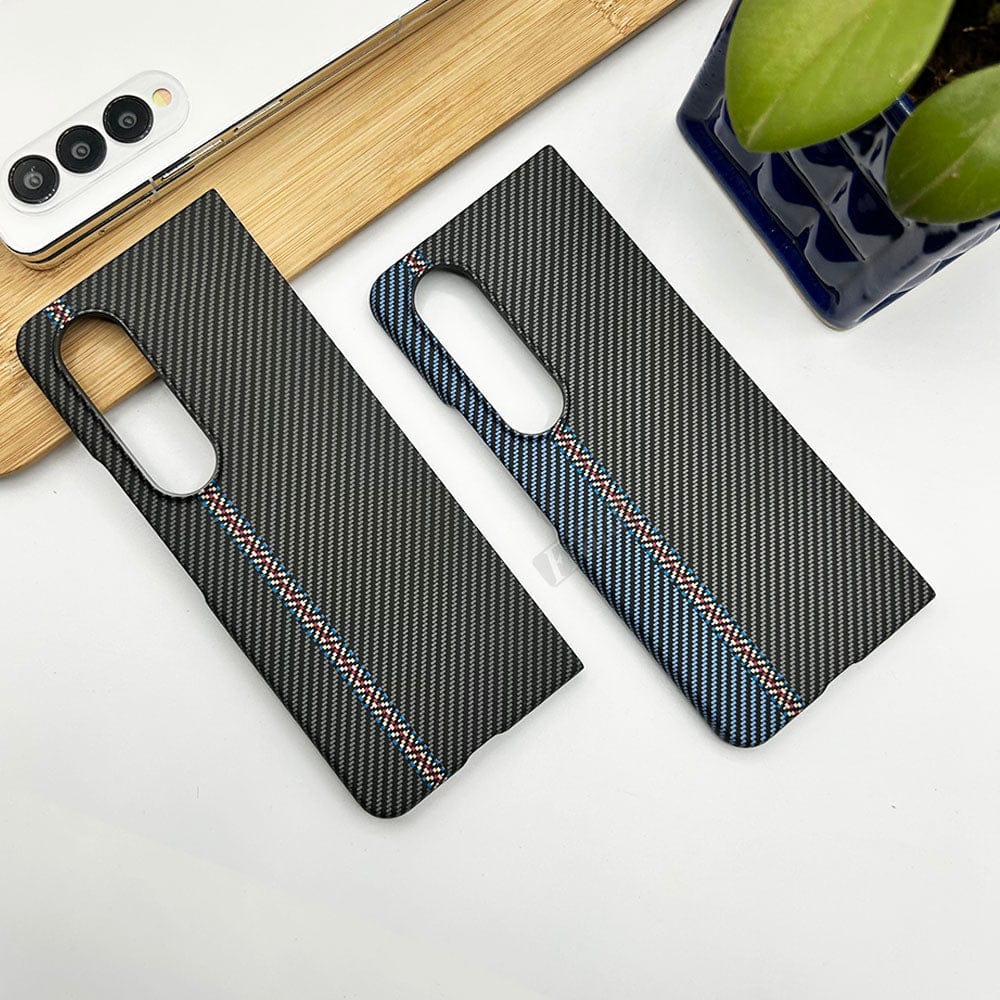 FRATO Fold 3 Collection Samsung Galaxy Z Fold 3 Premium Carbon Fiber Texture PC Hard Case Cover