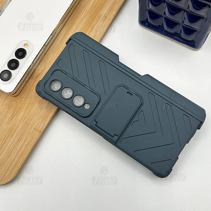 FRATO Fold 4 Collections Samsung Galaxy Z Fold 4 Adjustable Kickstand &amp; Pen Holder Case Cover